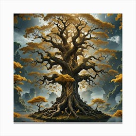 Tree Of Life 40 Canvas Print