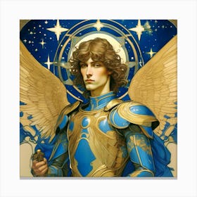 Cosmic Angel Canvas Print