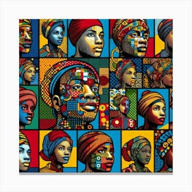 African Women Canvas Print