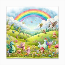 Fairy Land 1 Canvas Print