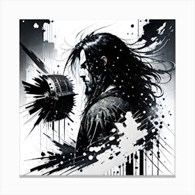 Wolfman Canvas Print