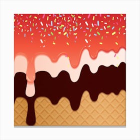 Ice Cream 6 Canvas Print