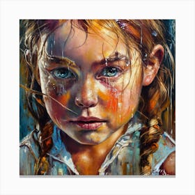 Little Girl Canvas Print