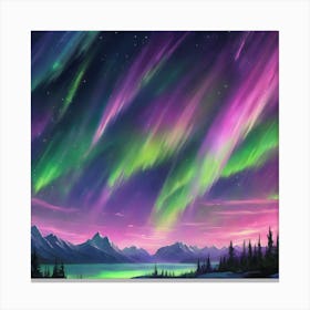 Aurora Borealis1 Canvas Print