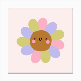 cute flower Canvas Print