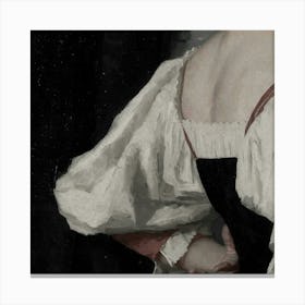 Lady In A Dress 1 Canvas Print