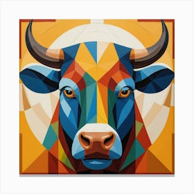 Bull Head Canvas Print