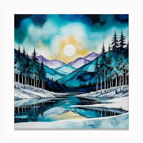 Winter Wonderland 3 Canvas Print