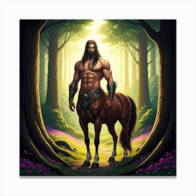 Centaur of the Forest Canvas Print