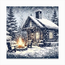 A Winter S Tale Canvas Print
