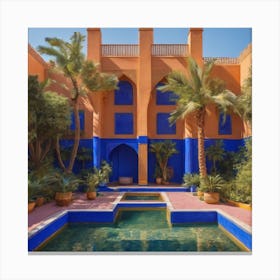 Marrakech, Morocco Canvas Print