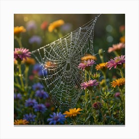 Spider Web 7 Canvas Print