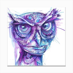 Owl Art 1 Canvas Print