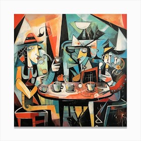 'The Cafe' Canvas Print