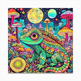 Chameleon Canvas Print