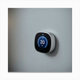 Smart Thermostat Canvas Print