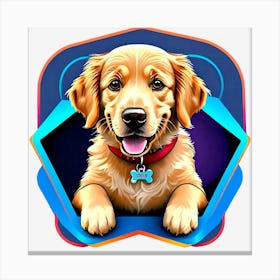 Golden Retriever 1 Canvas Print