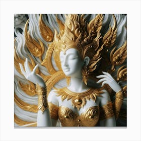 Thailand Goddess Canvas Print