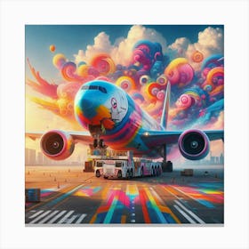 'Aeroplane' Canvas Print