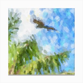 Tropical forest Canvas Print