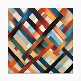 Criss Cross Weave Painting Stampe su tela