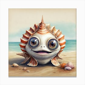 Sea Creature Canvas Print