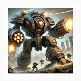 Tytan Iron Juggernaut Iron Commonwealth 1 Canvas Print