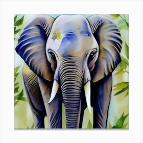 Majestic Elephant Canvas Print
