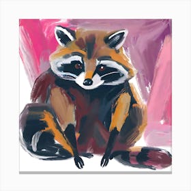 Raccoon 11 Canvas Print