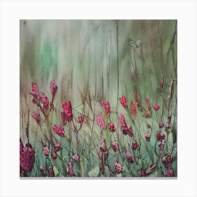 Painted Nature Canvas Print