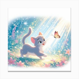 Disney Cat Canvas Print