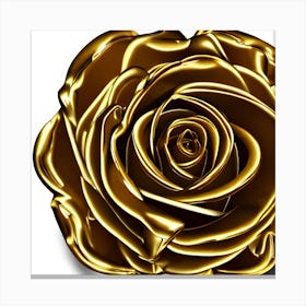 Golden Rose 1 Canvas Print