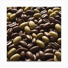 Coffee Beans 304 Canvas Print