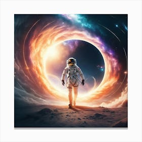 New Horizons beyond the Vortex Canvas Print