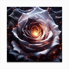 Dark Rose 2 Canvas Print