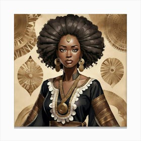 Afrofuturism 3 Canvas Print