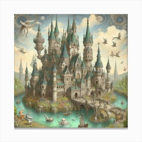 Castle Of Dreams Canvas Print