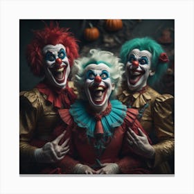 The Boys Holloween Canvas Print