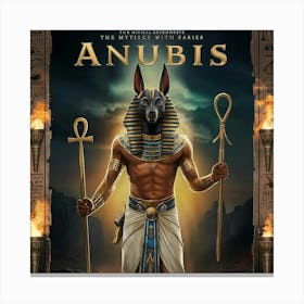 Anubis 1 Canvas Print