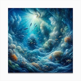 Ocean Scene Canvas Print