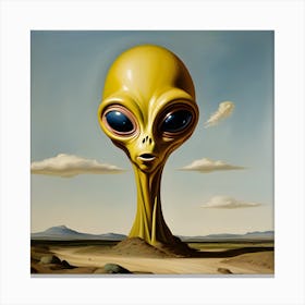 Alien 11 Canvas Print