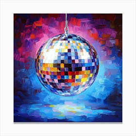 Disco Ball Canvas Print Art 3 Canvas Print