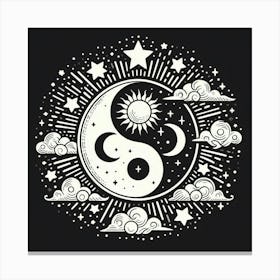 Yin And Yang Canvas Print