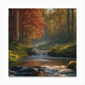 Very beautiful forest <located in lativa> Canvas Print