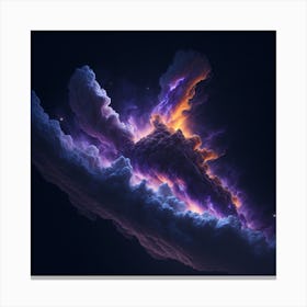 Stormy Nebula cloud Canvas Print
