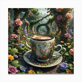 Cup Of Tea 8 Canvas Print