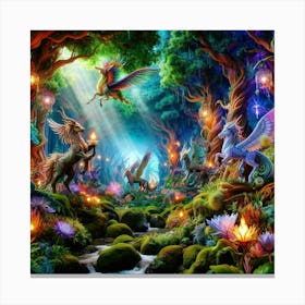 Fairy Forest Canvas Print