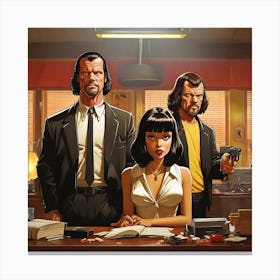 Pulp Fiction 9 Canvas Print