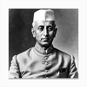 Jawahar Lal nehru G Canvas Print