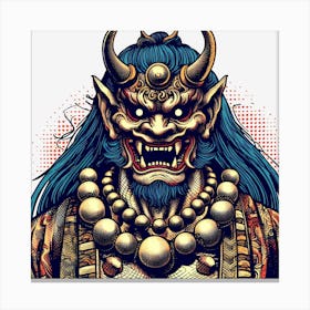 Oni S Wrath 18 Canvas Print